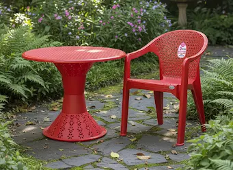 Garden Plastic Chair And tables
